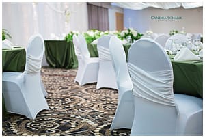 Wedding Venue Setup. Interior photography. Wedding Photography by Candra Schank Photography. Owen Sound Photographer.