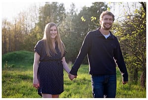 Engagement portrait session with Candra Schank Photography in Owen Sound, Grey and Bruce