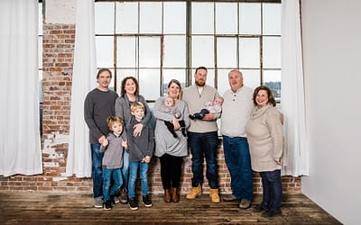 Family Photos in the Studio / Owen Sound Family Photographer